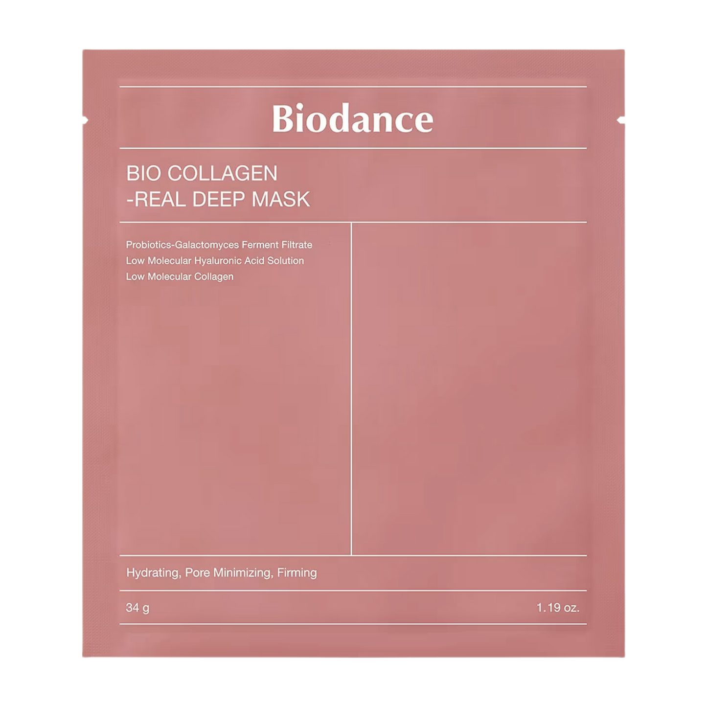 Biodance Bio-Collagen Real Deep Mask 4 st x 34 g