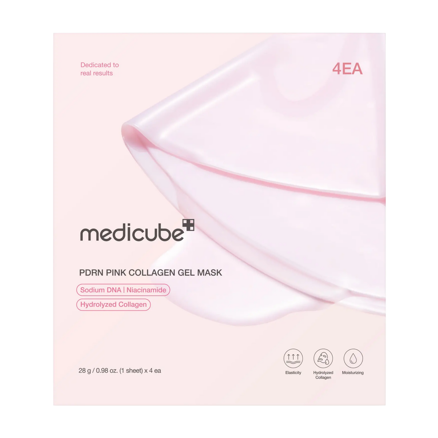 Medicube PDRN Pink Collagen Gel Mask 4 st x 28 g