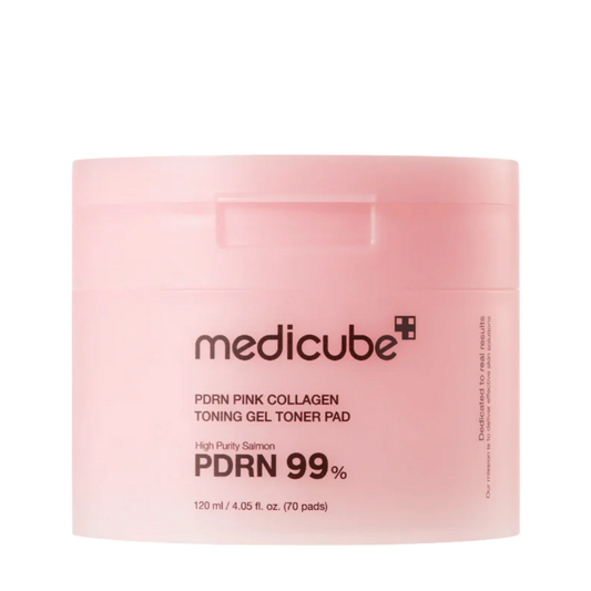 Medicube PDRN Pink Collagen Toning Gel Toner Pad 70 st